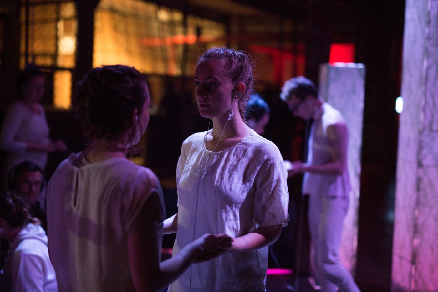 The dancer who took me by the hand near the end