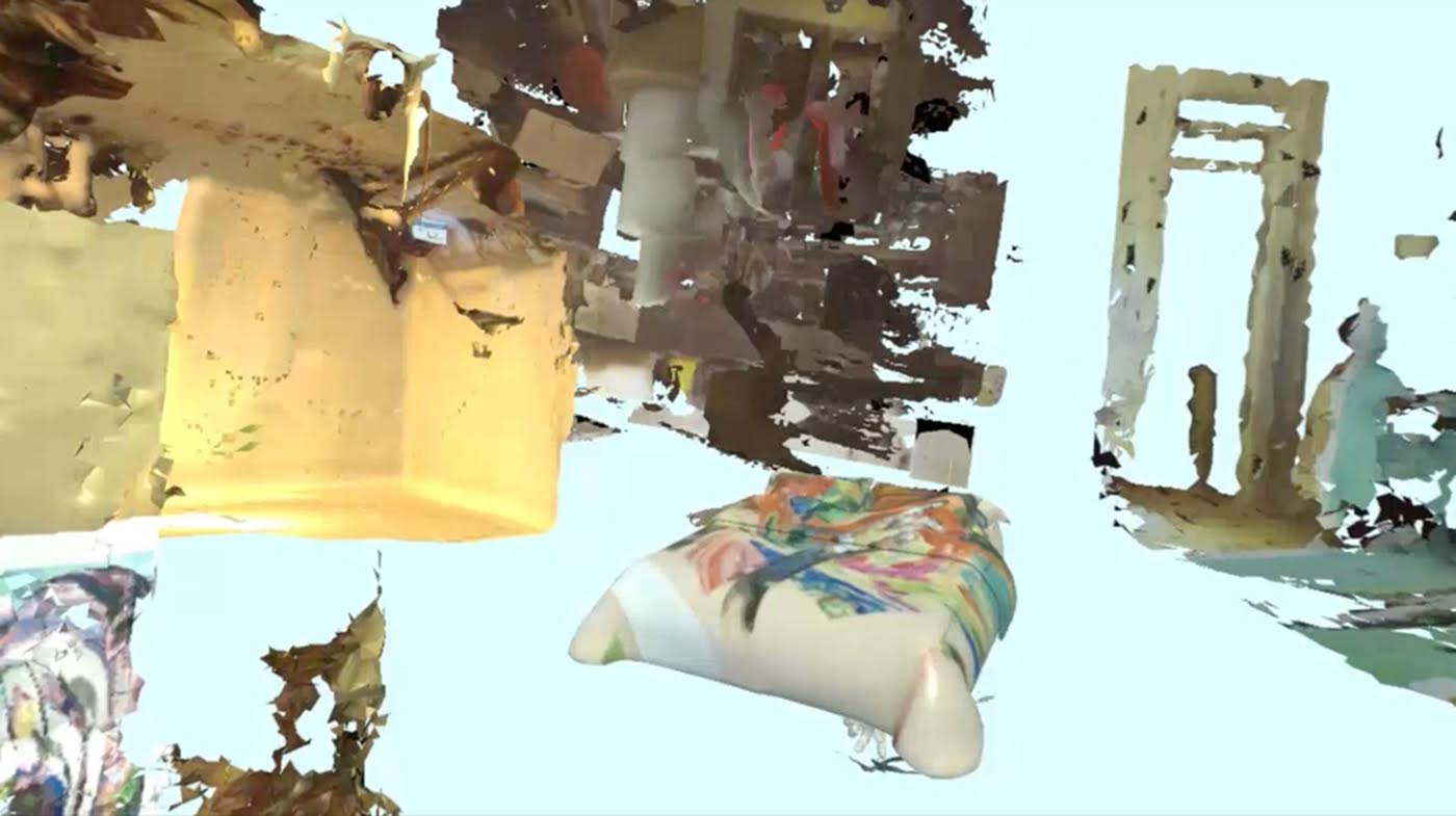 Rachel Rossin, “Lossy” (2016) (image courtesy of Christopher Manzione)