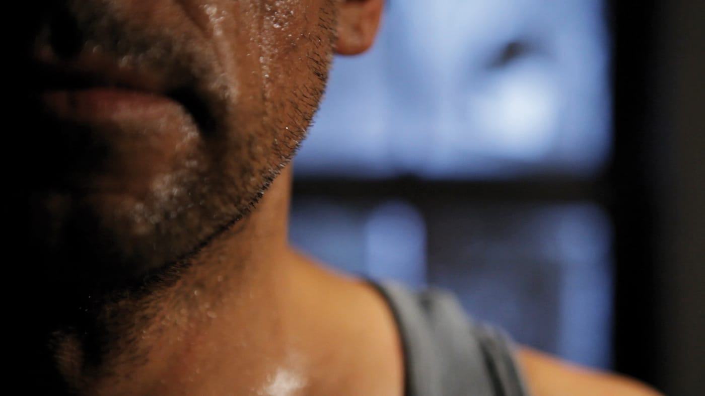 Tur Nasan, video still from "Preparation" (2010)