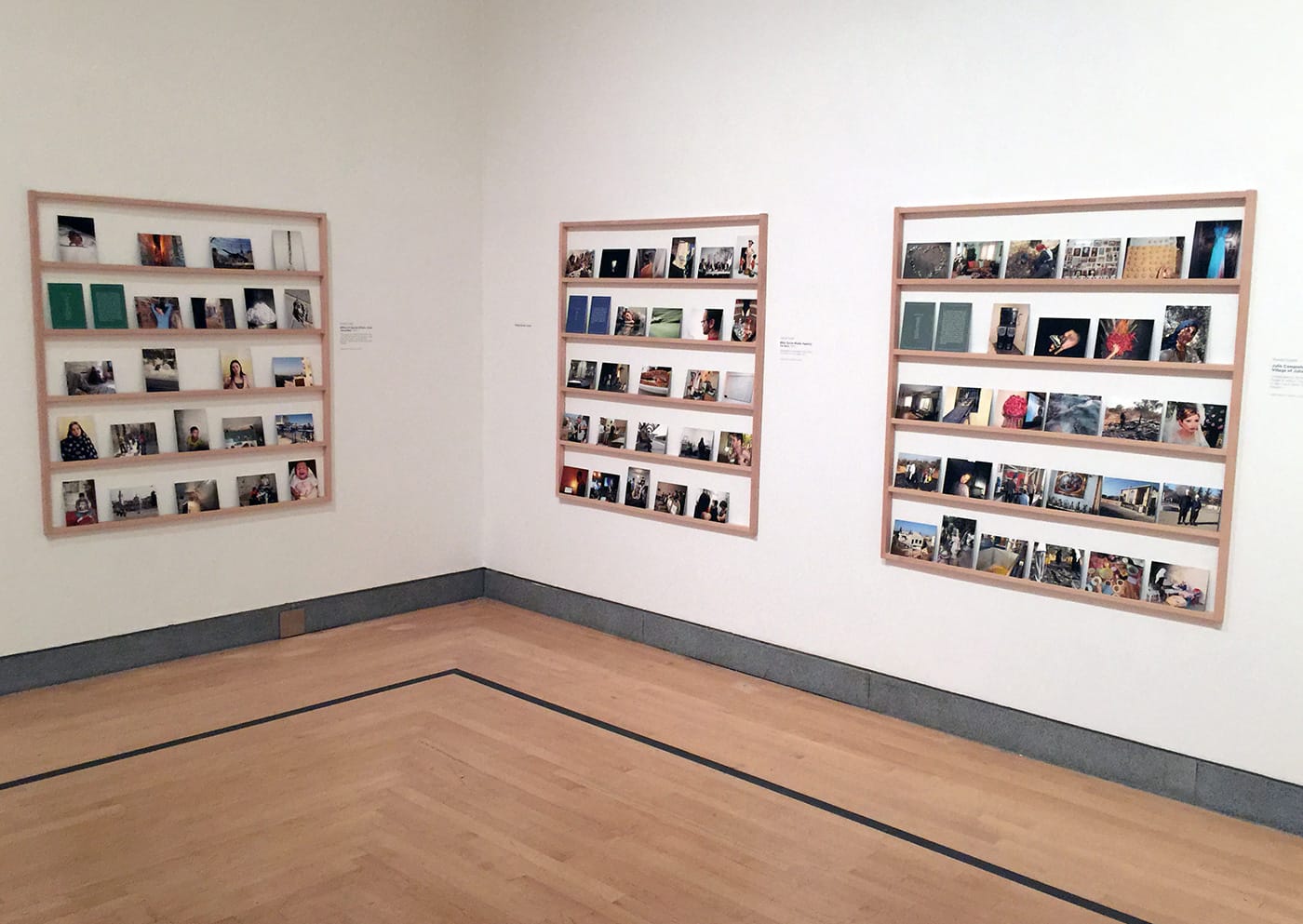 A view of part of Wendy Ewald's contribution to the project.