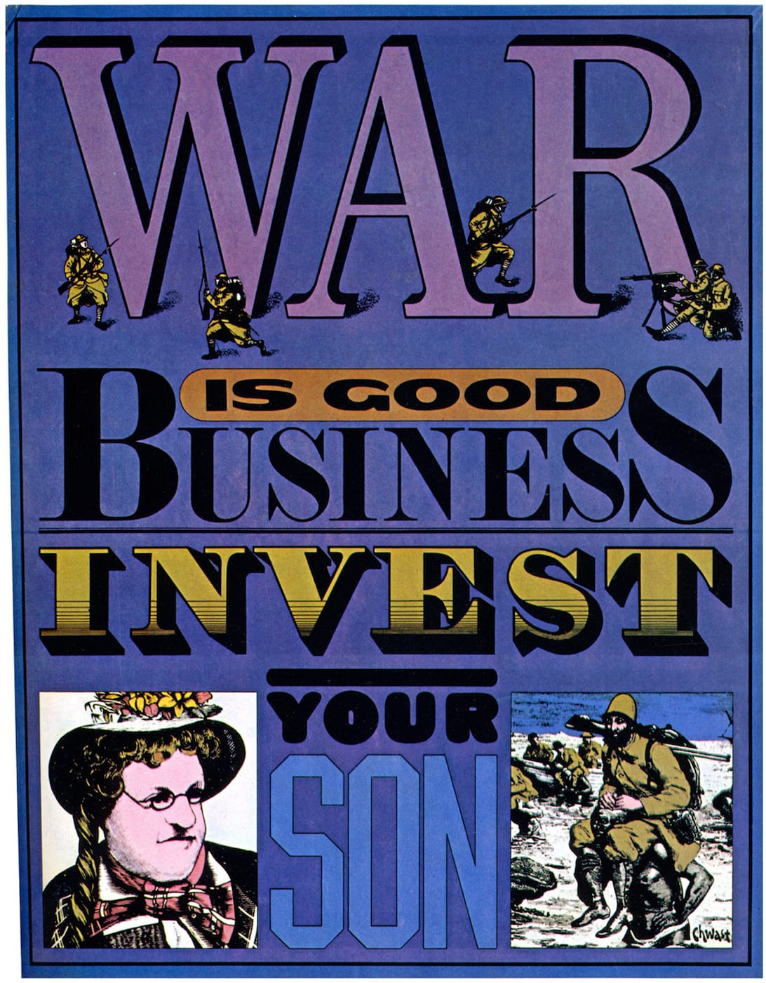 Seymour Chwast on War