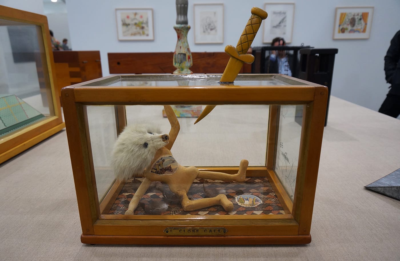 HC Westermann at Venus's booth