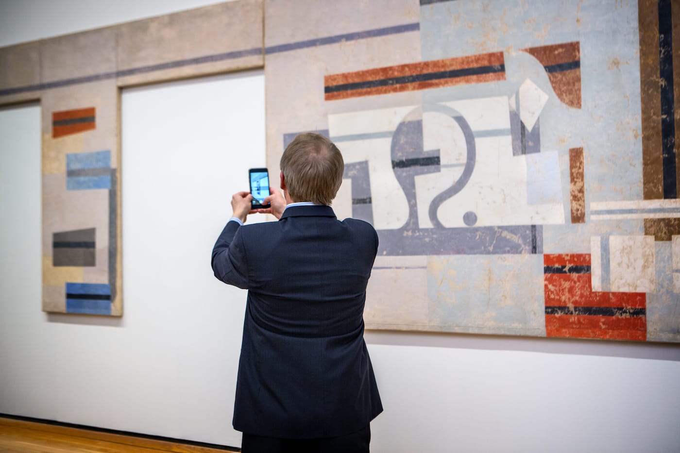 The 2016 Opening Reception for Spring Exhibitions at the Johnson Museum of Art (JMUS).