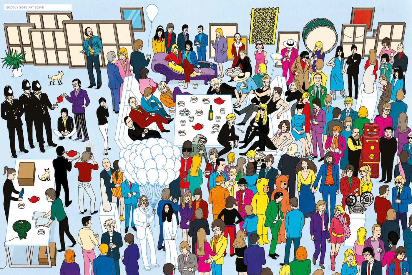 Groovy Bob's Art Scene