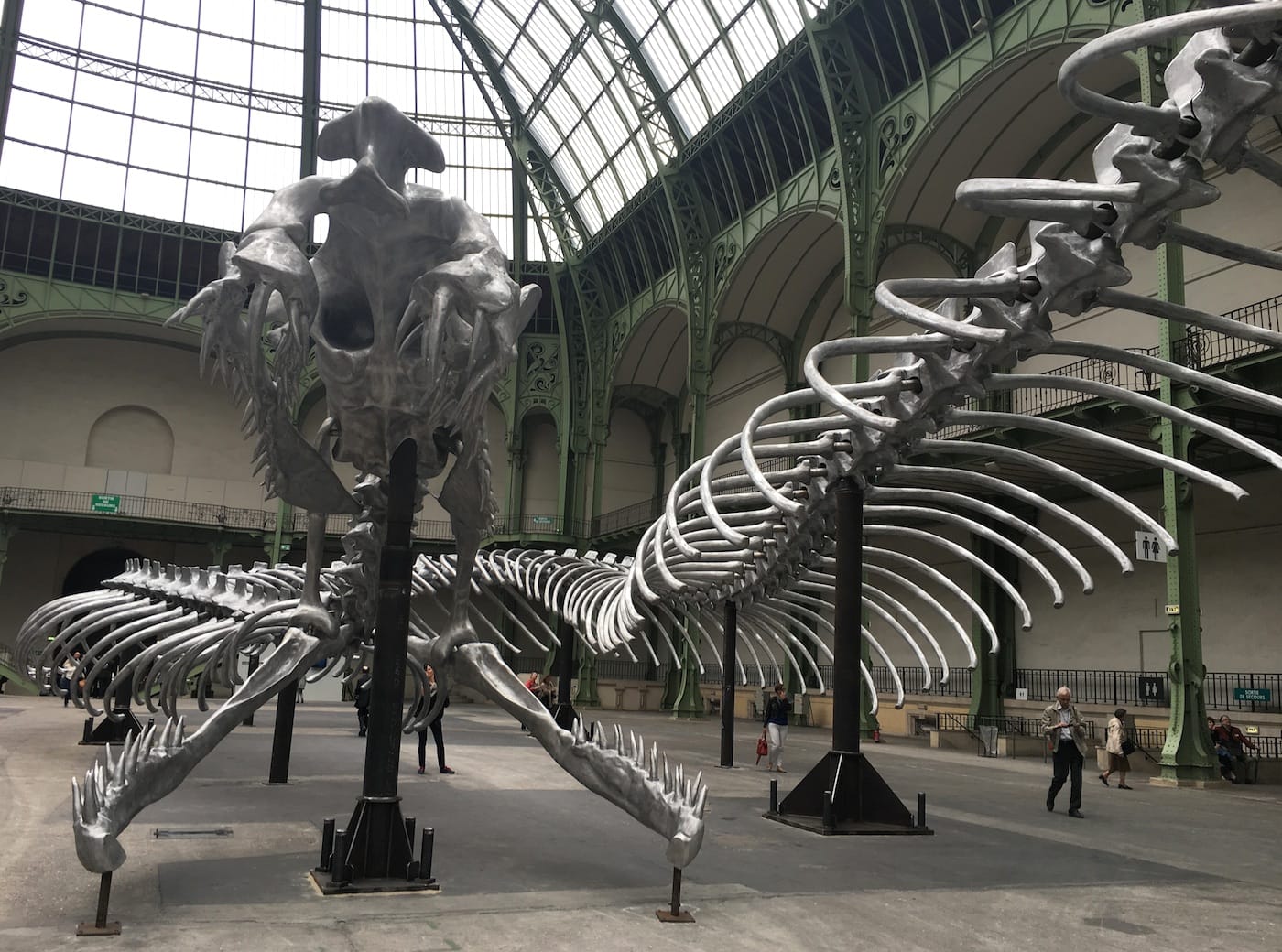 Installation view of Huang Yong Ping's 'Empires' at the Grand Palais