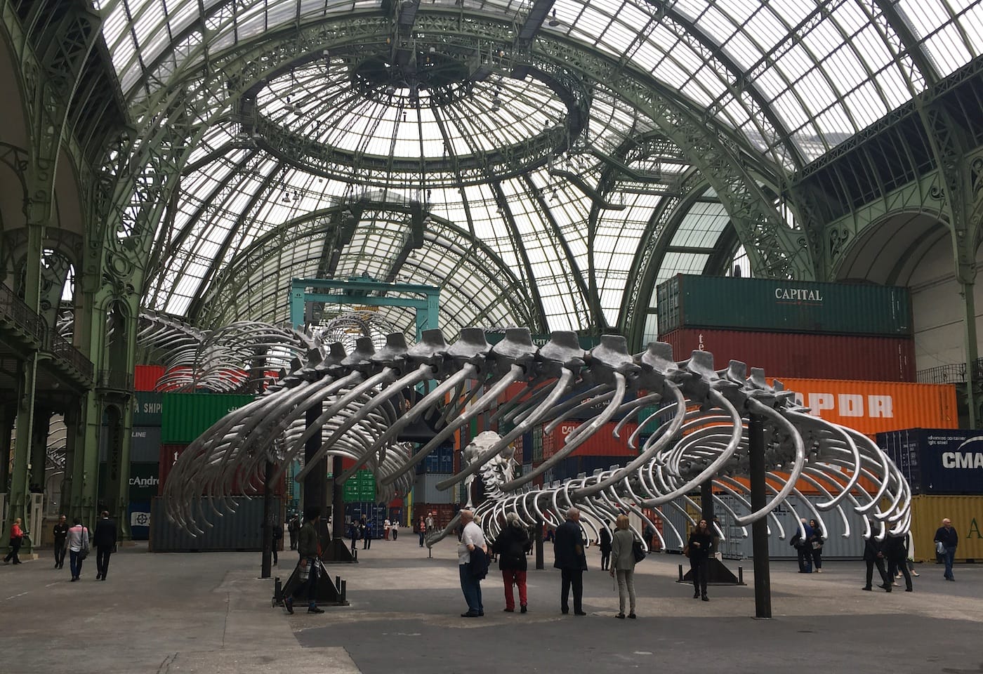 Installation view of Huang Yong Ping's 'Empires' at the Grand Palais