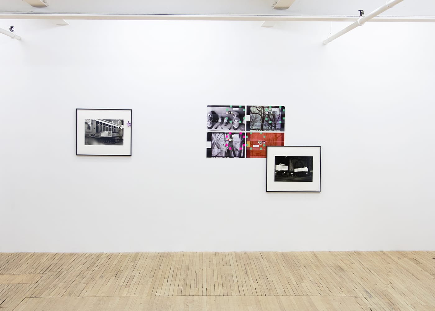 Installation view, ‘Moyra Davey: 7 Albums’ at Murray Guy