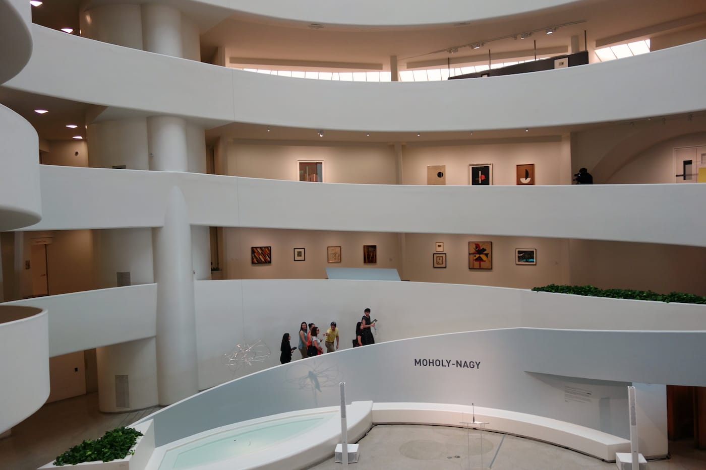 Installation view of 'Moholy-Nagy: Future Present' at the Guggenheim Museum