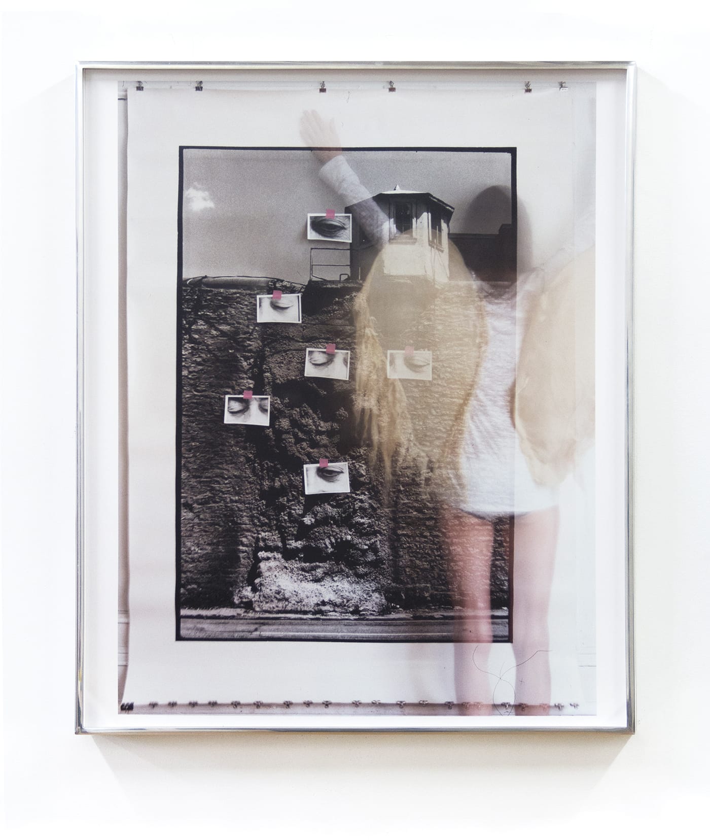 Moyra Davey, "Oozing Wall (Wings)" (2014), C-print, 24 x 20 inches (click to enlarge)