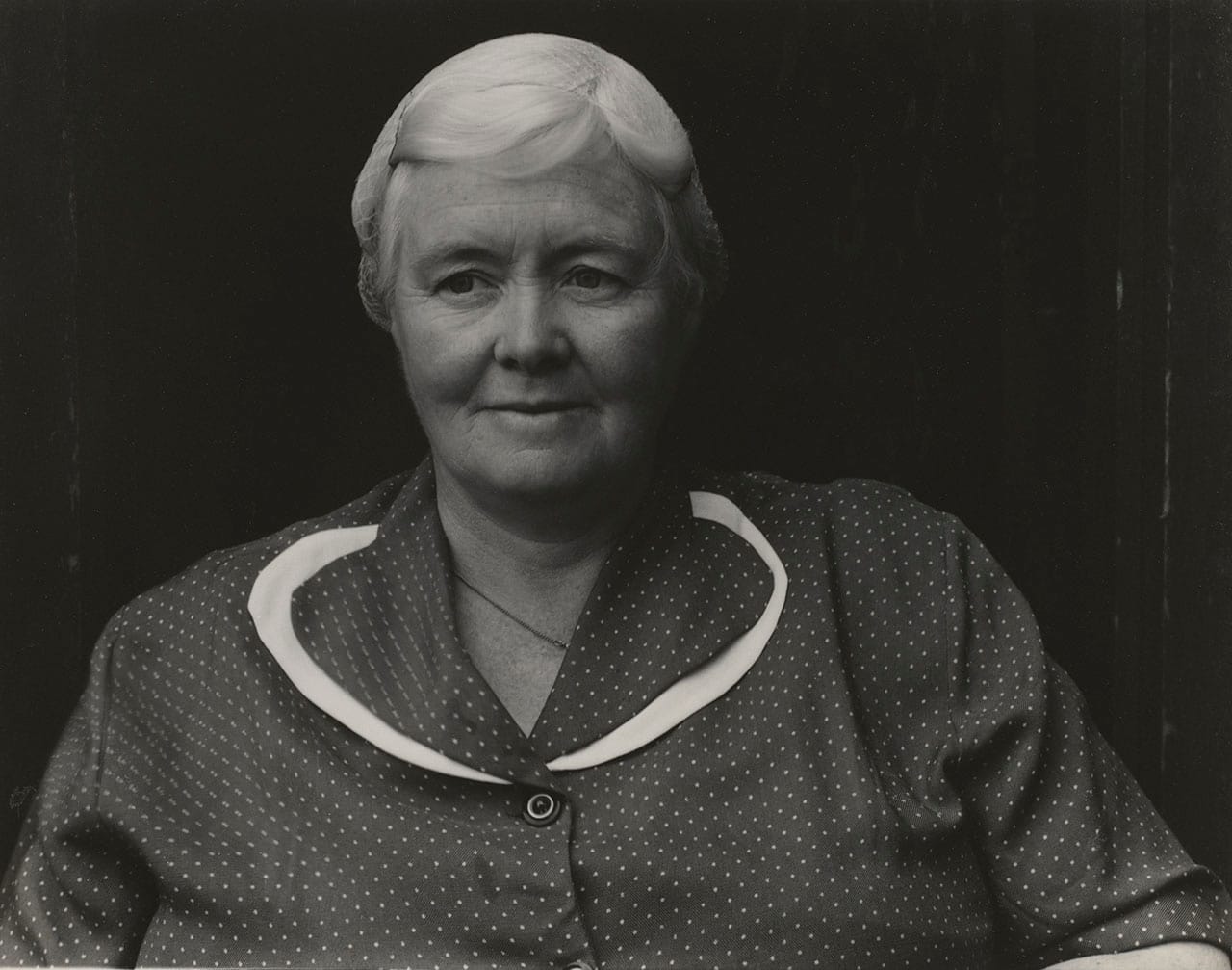 Paul Strand (1890-1976), Mrs Archie MacDonald, South Uist, Hebrides, 1954 © Paul Strand Archive, Aperture Foundation