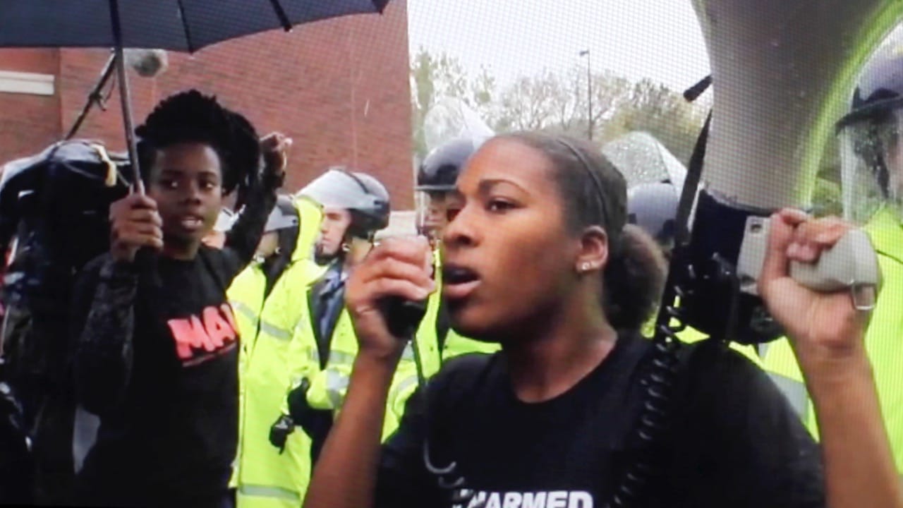 Film Still of Patricia Silva's "Mass Swell," 2016, USA.