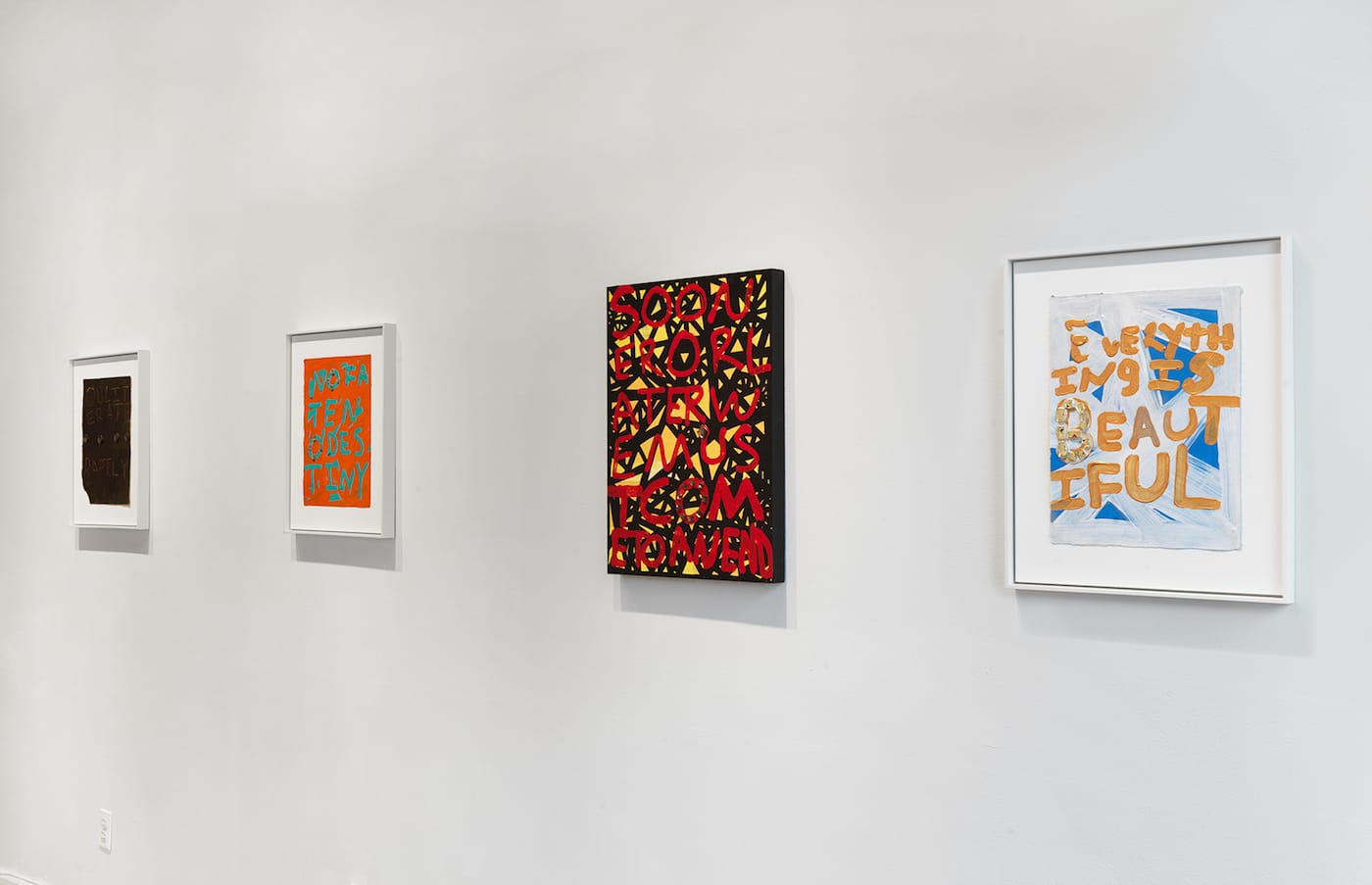 Installation view of Samuel Jablon's 'Life is Fine' at Arts + Leisure