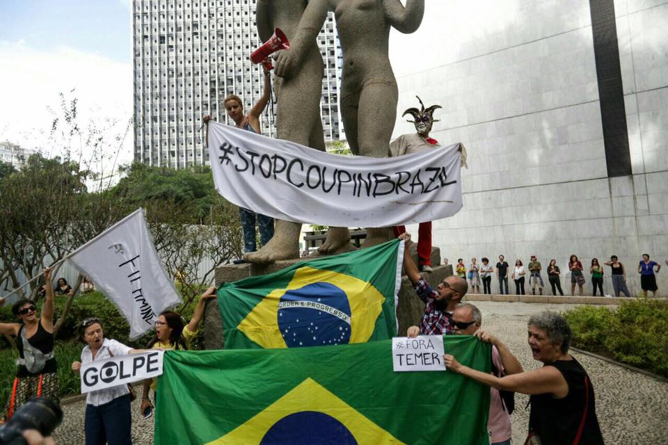 stop coup in brazil