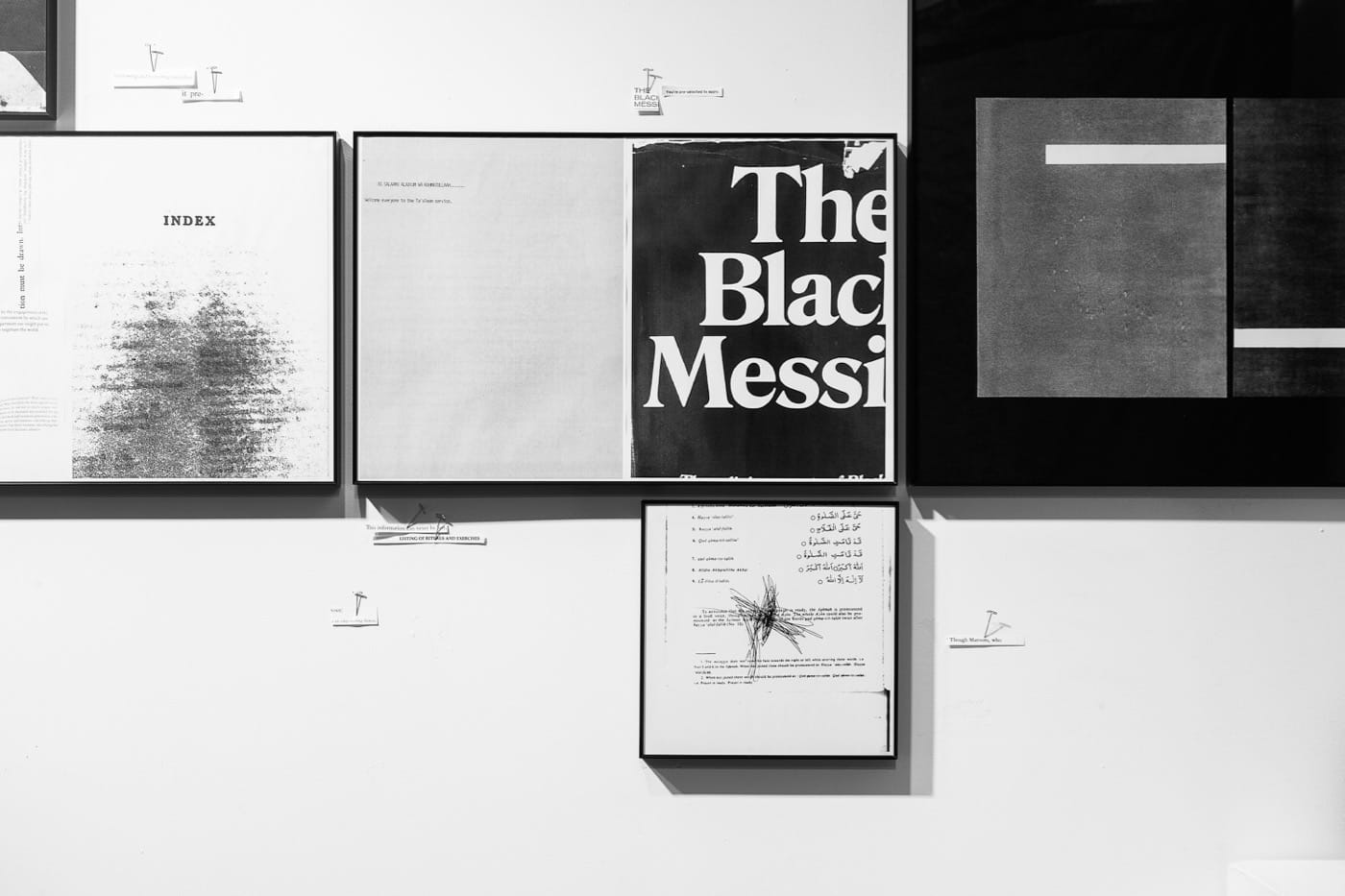 Kameelah Janan Rasheed Kameelah Janan Rasheed, On Refusal (2016) Installation with variable Dimensions