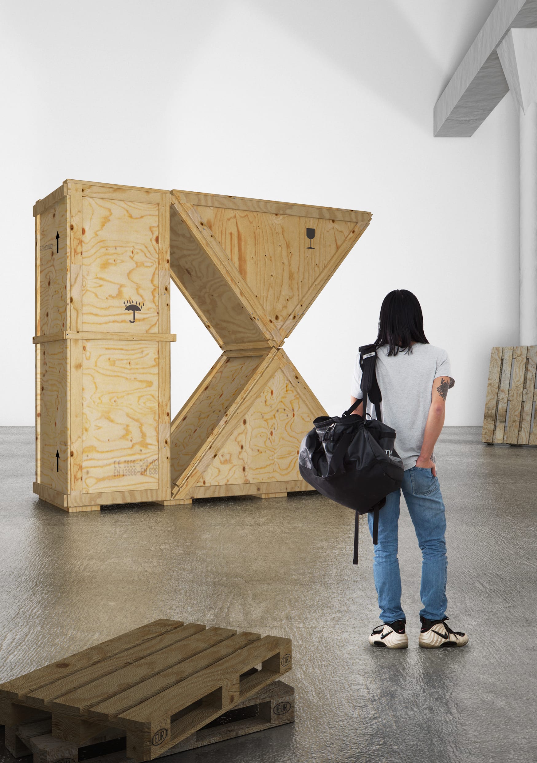 BB9 visual element, 3D design by Filip Setmanuk (2016) (photo by Natasha Goldenberg)