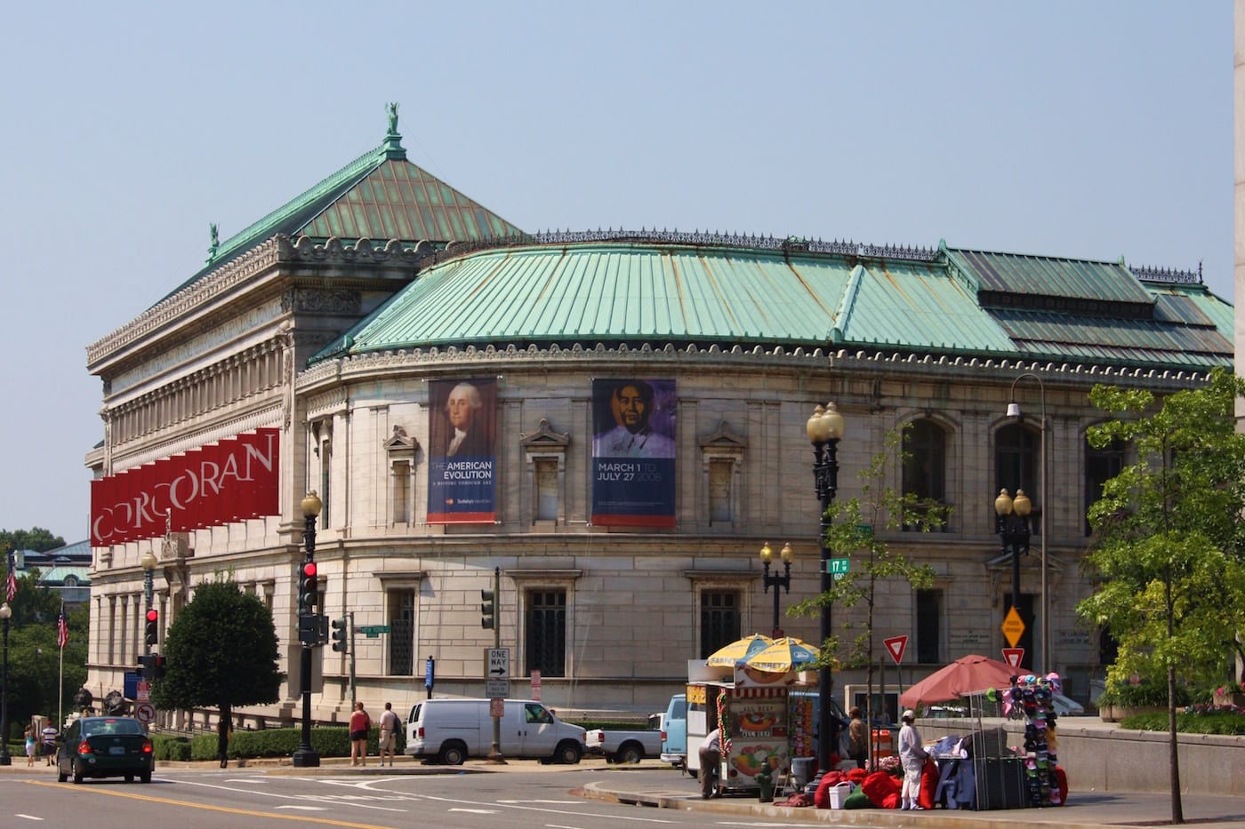 The exterior of the Corcoran's Flagg Building (photo by Mr.TinDC/Flickr)