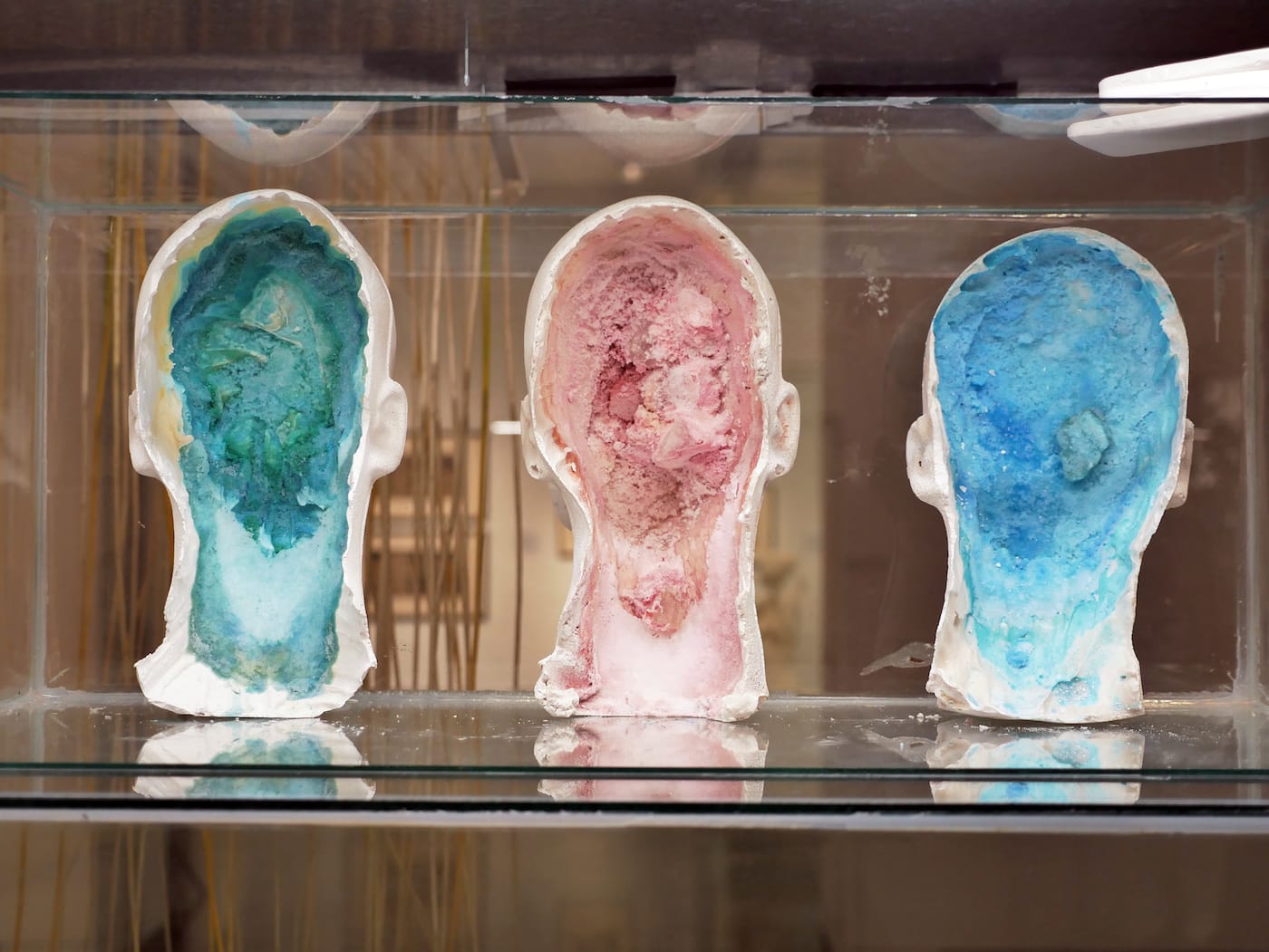 CU Visual Art Museum exhibit. (Photo by Glenn Asakawa/University of Colorado)