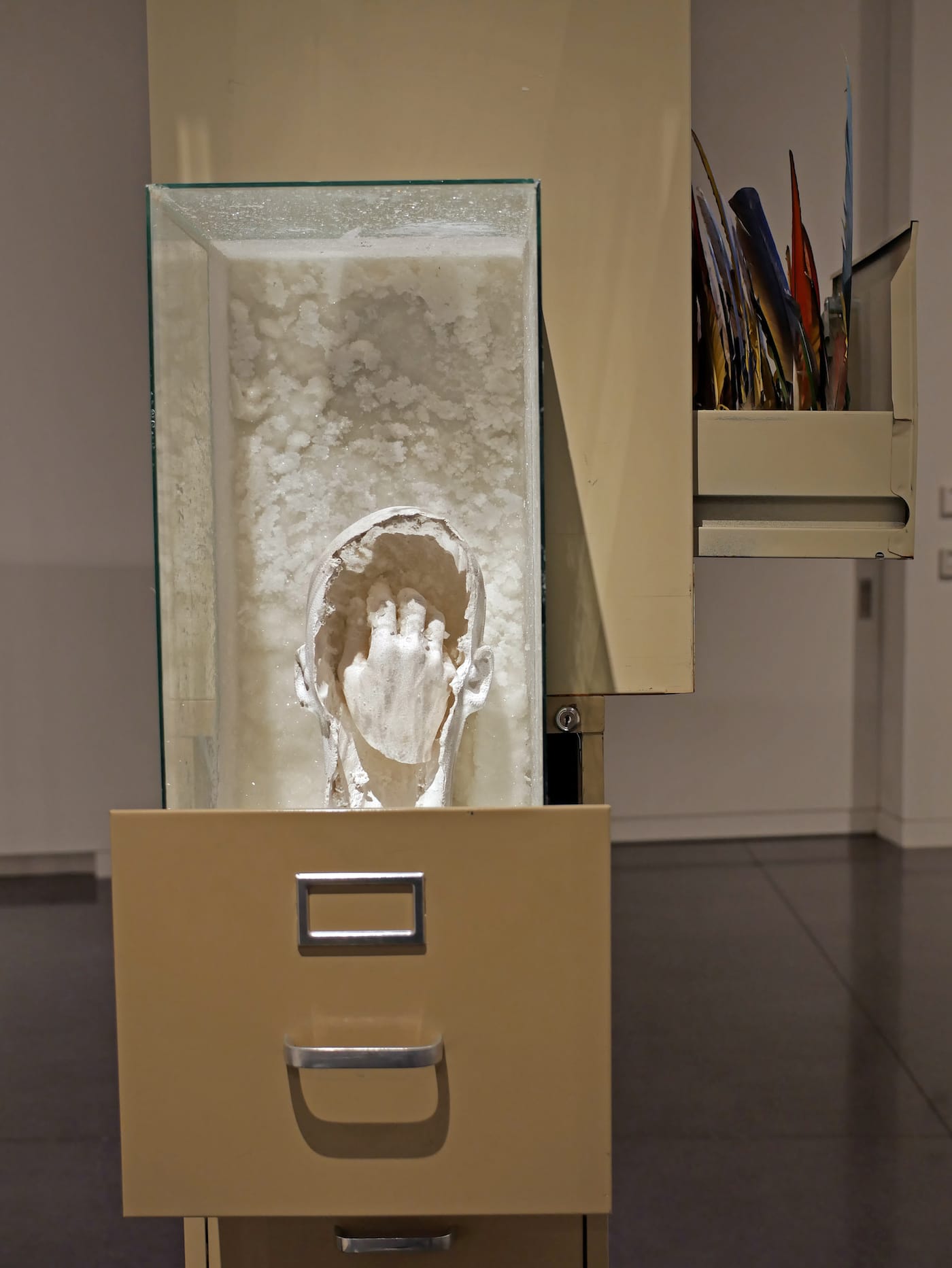 CU Visual Art Museum exhibit. (Photo by Glenn Asakawa/University of Colorado)