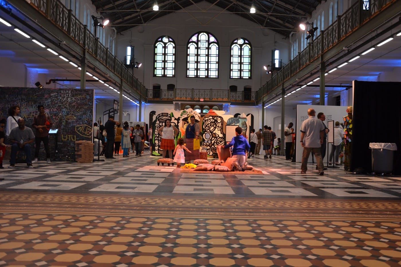 Exhibition overview. Photo by Hana Maruyama, courtesy of the Smithsonian Asian Pacific American Center