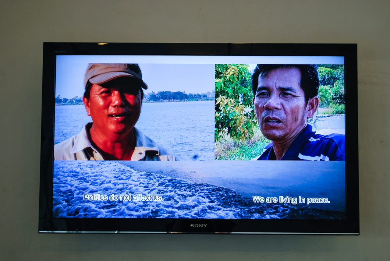 Photo of film, “Business Zone,” (2016).