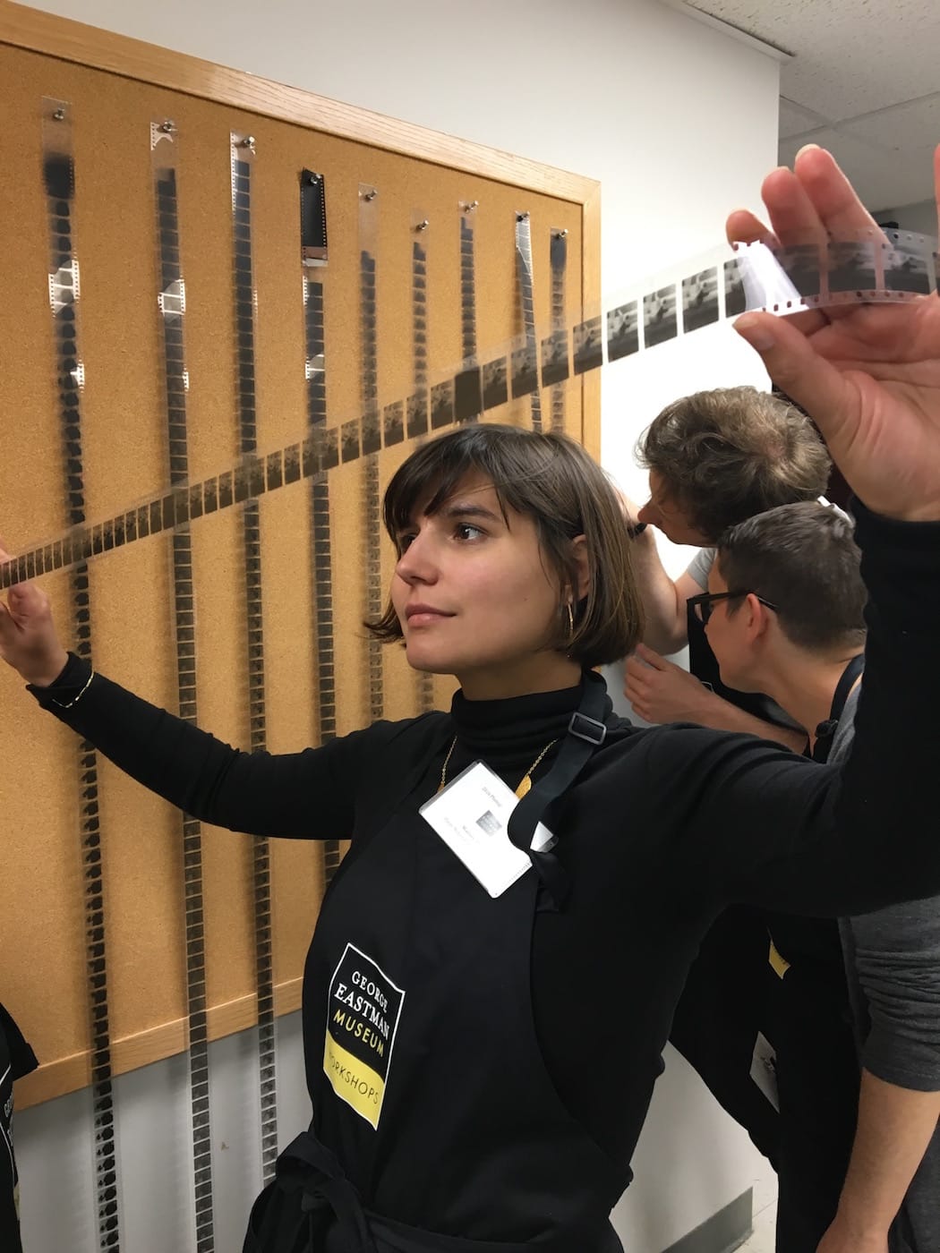 The 35mm motion picture film created at the George Eastman Museum (courtesy the George Eastman Museum)