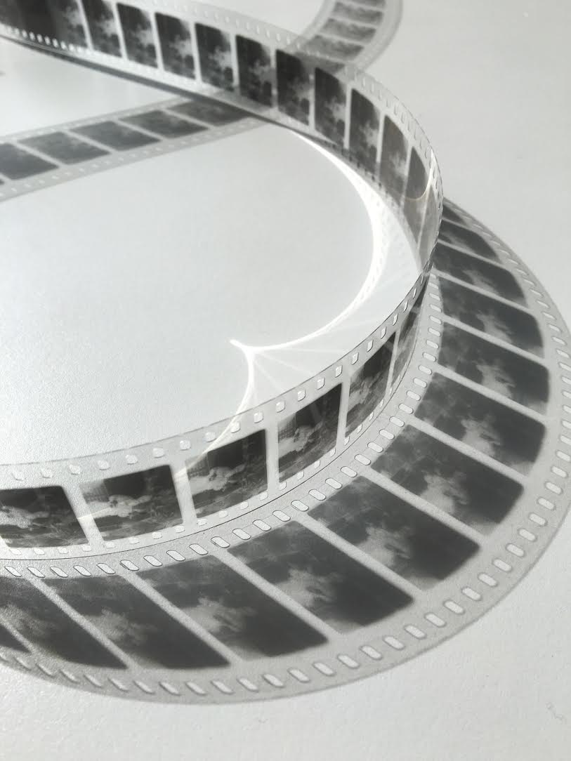 The 35mm motion picture film created at the George Eastman Museum (courtesy the George Eastman Museum)