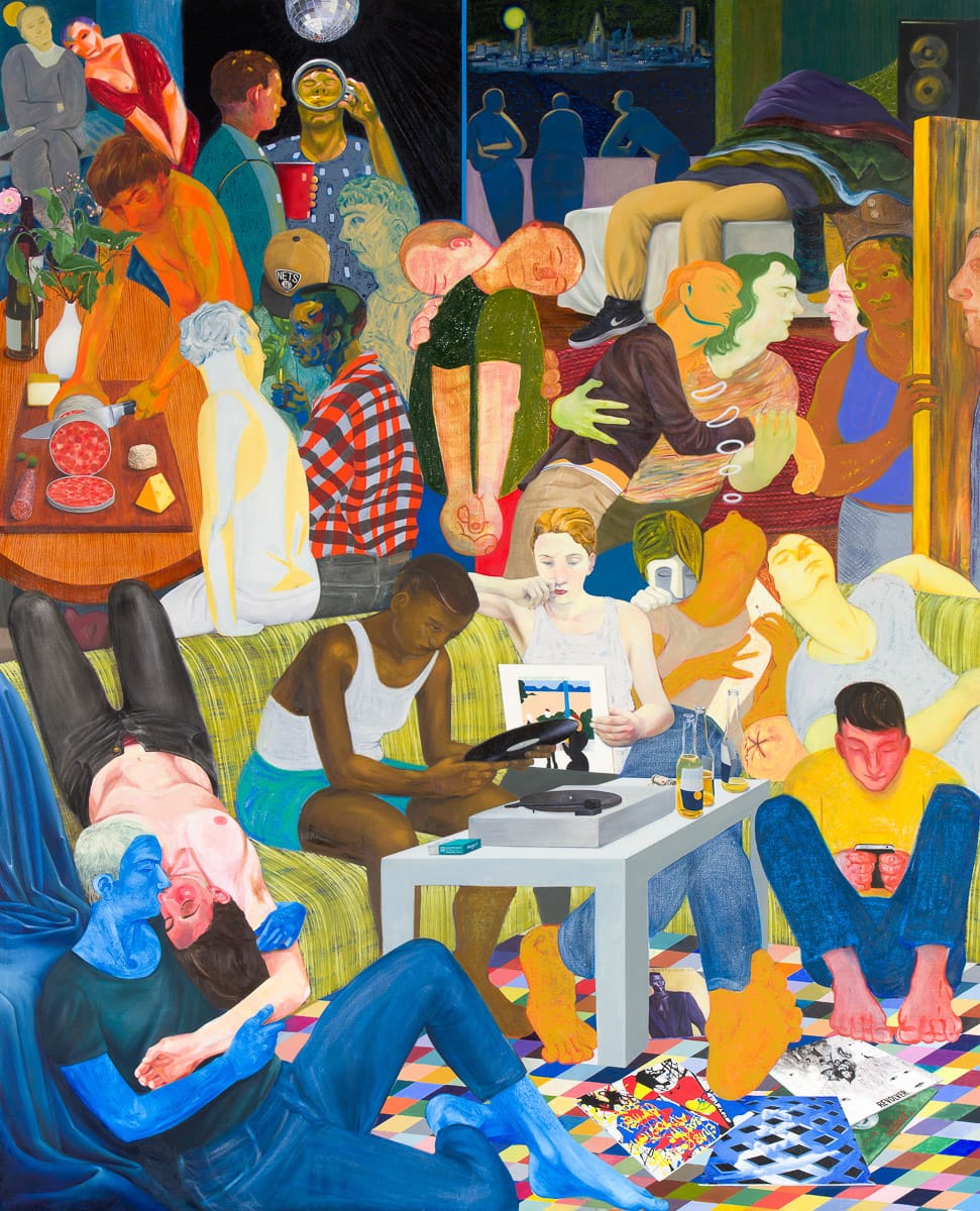 Nicole Eisenman, "Another Green World" (2015), oil on canvas