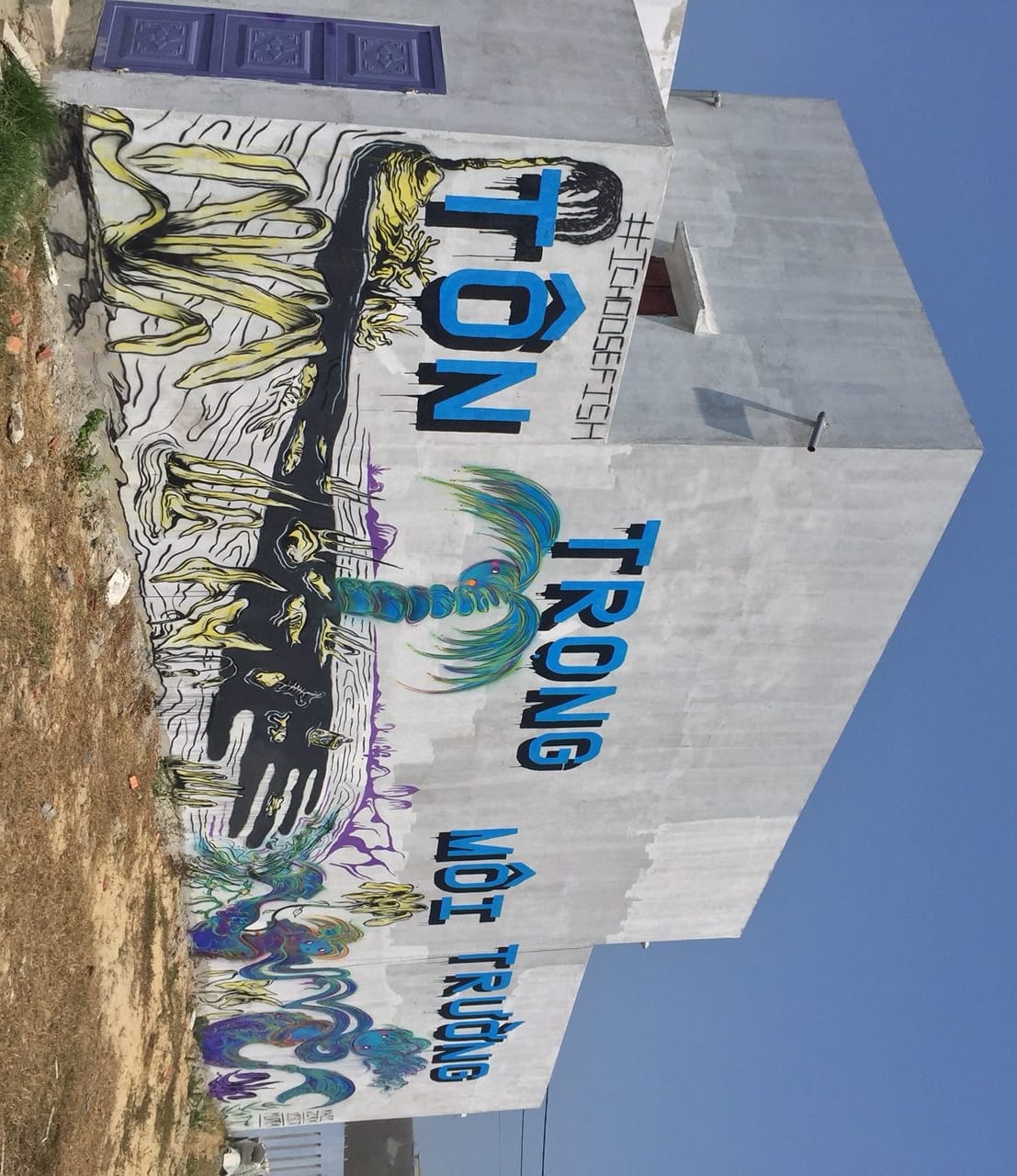 Image of the mural, courtesy the artist.