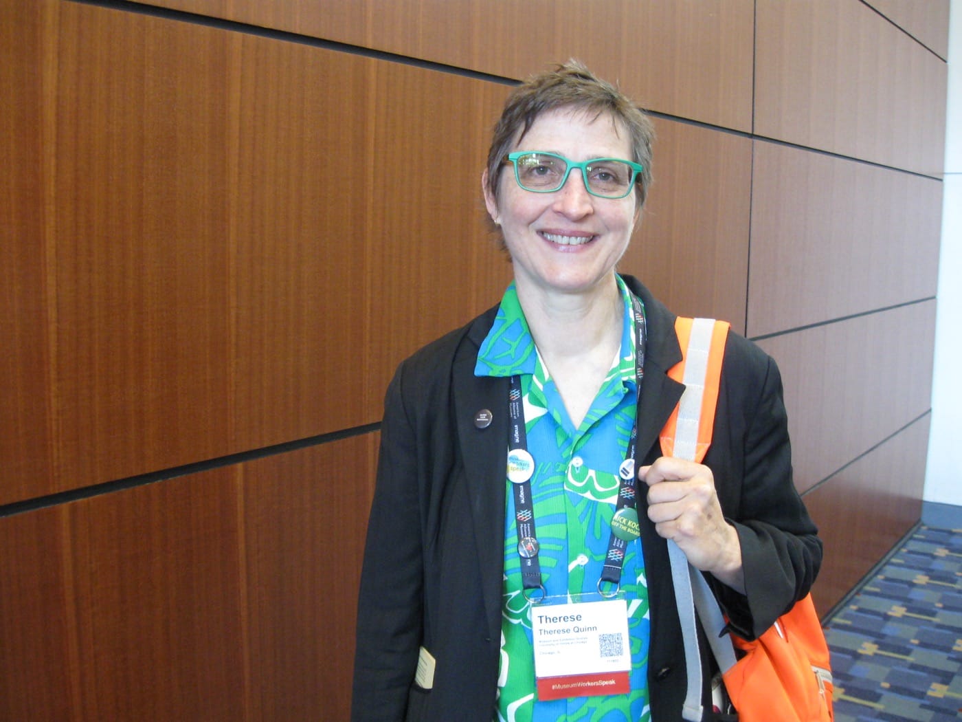Therese Quinn, associate professor of art history and director of the Museum and Exhibition Studies program At the University of Illinois