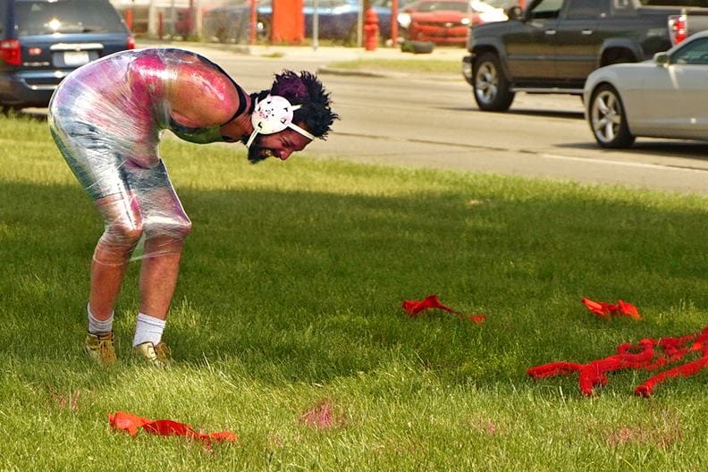 Billy Mark as The Wrestler by/courtesy of Jeff Cancelosi