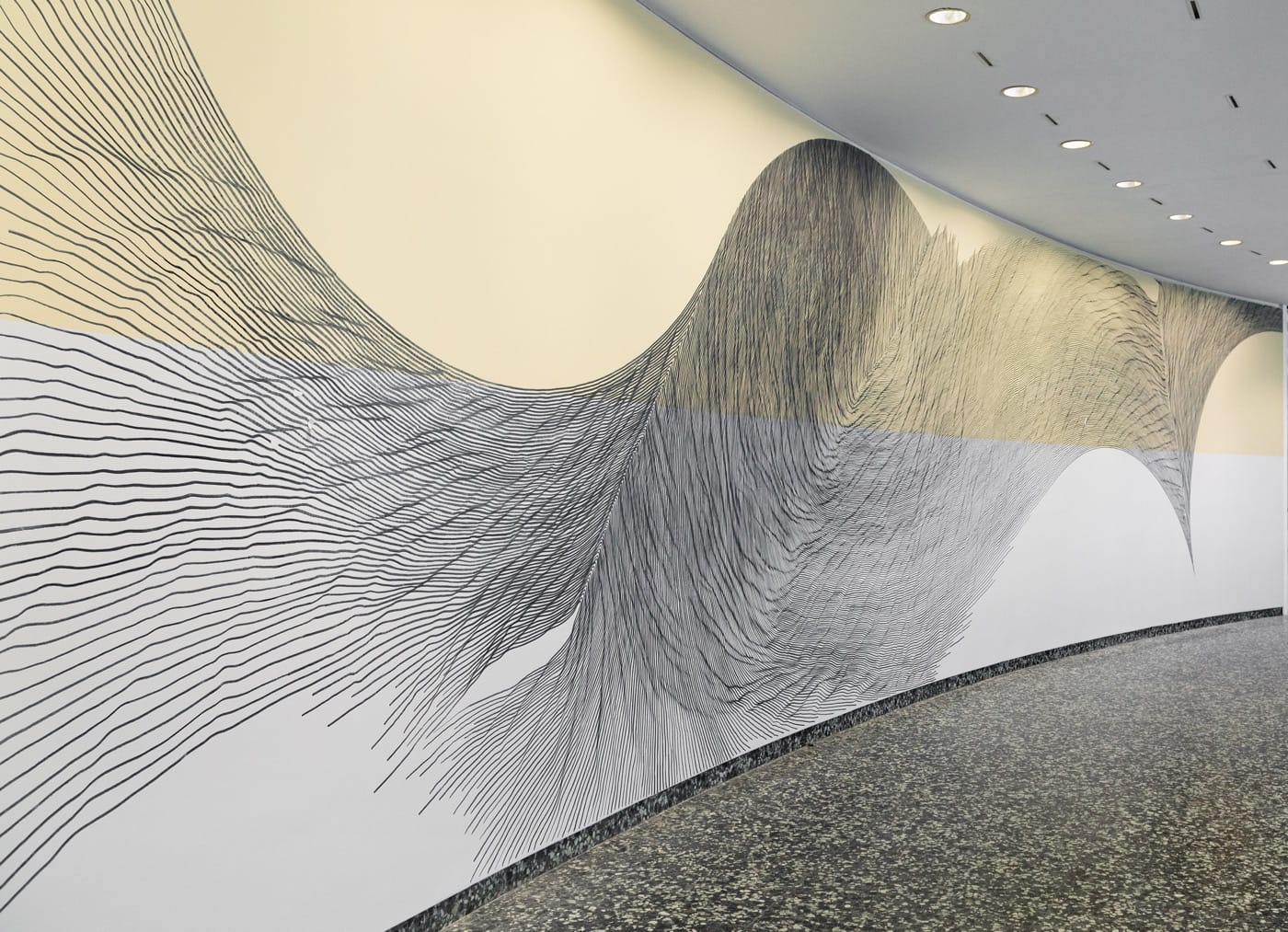 Our View from Here (detail), 2016, at the Hirshhorn Museum and Sculpture Garden, Smithsonian Institution, Washington, DC Photo: Cathy Carver