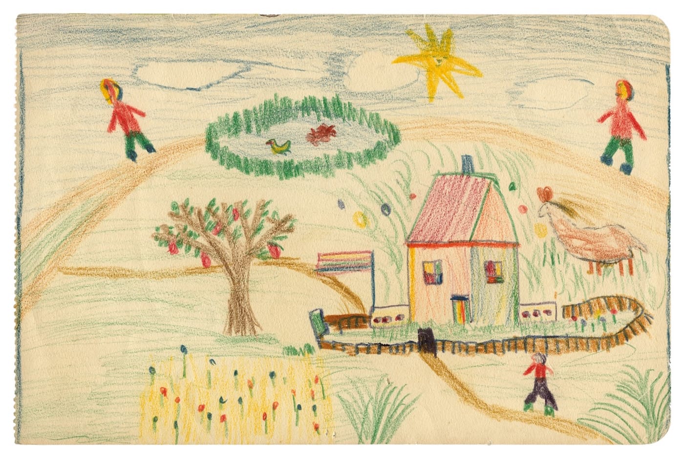 New Freud childhood sketch