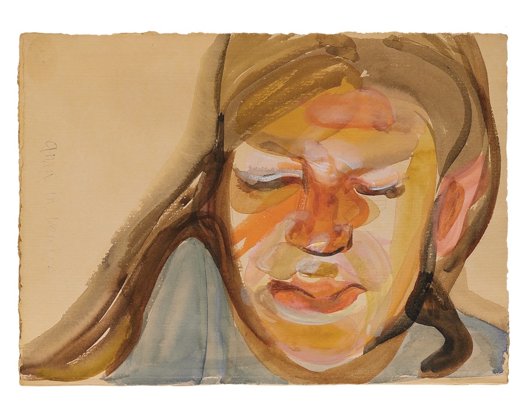 New Freud sketch of girl