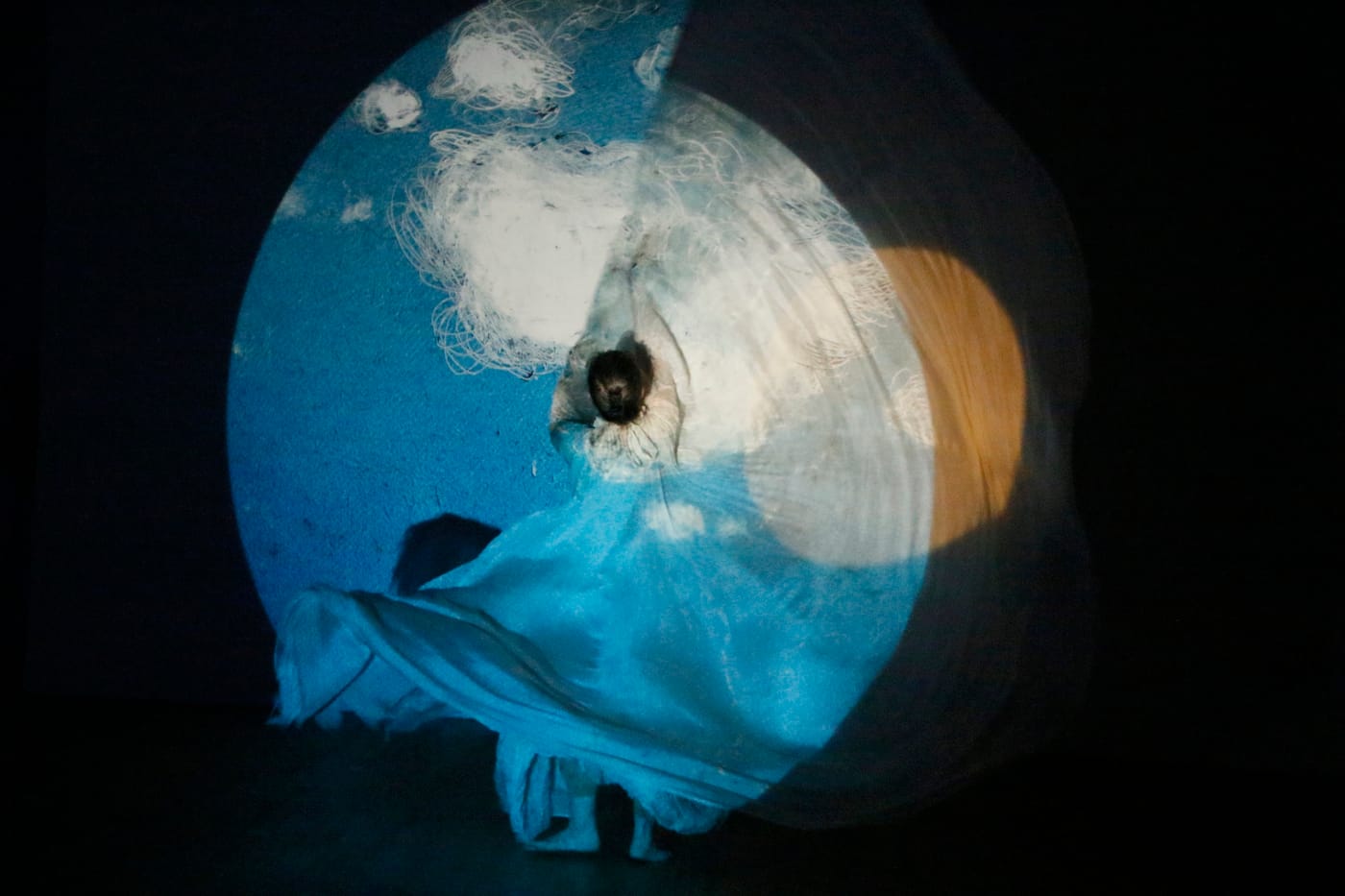 Time Lapse Dance, 'Piece for a Northern Sky,' choreographer/dancer: Jody Sperling (photo by Phyllis McCabe)