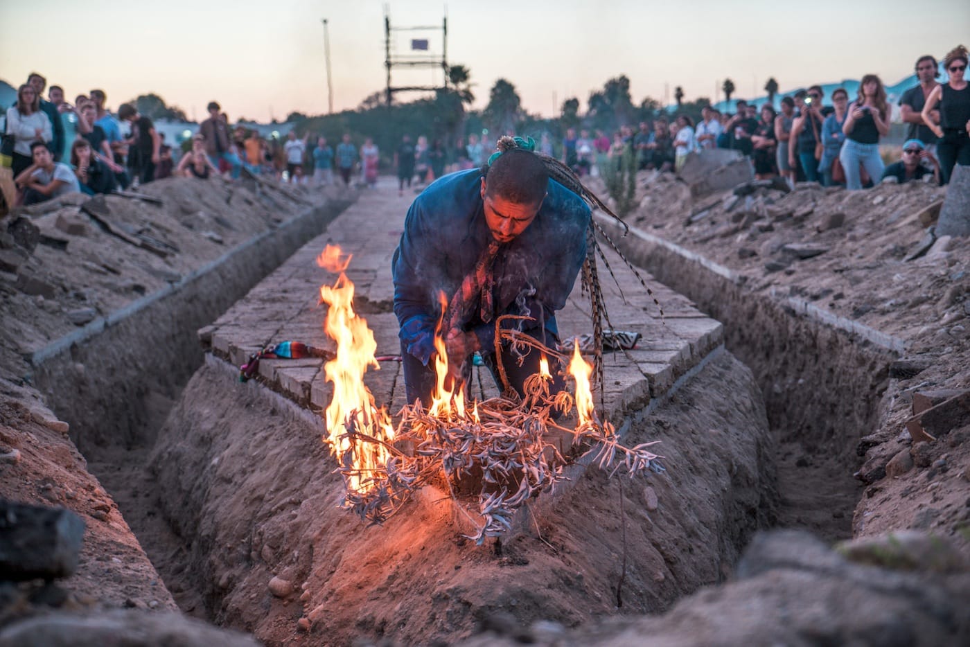 Rafa Esparza, "building: a simulacrum of power" (2014), one of the artists included in Made in L.A. (photo by Dylan Schwartz, via hammer.ucla.edu)