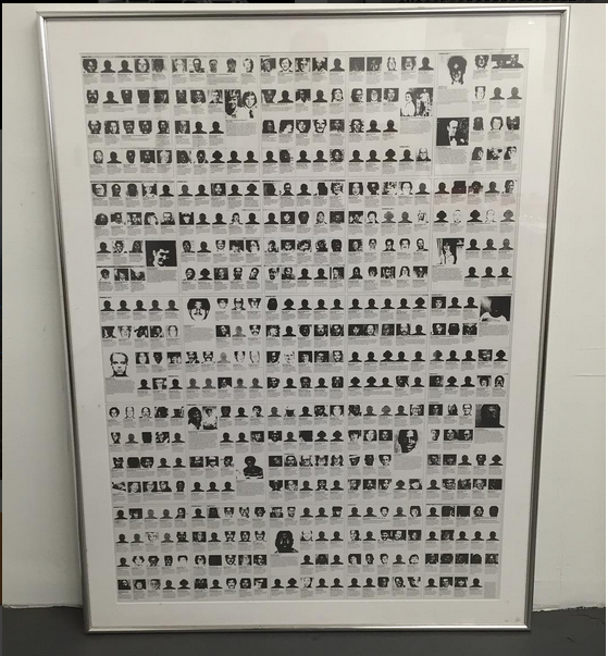 Felix Gonzalez-Torres: "Untitled (Death by Gun)." Photo by dm.art.design via Instagram