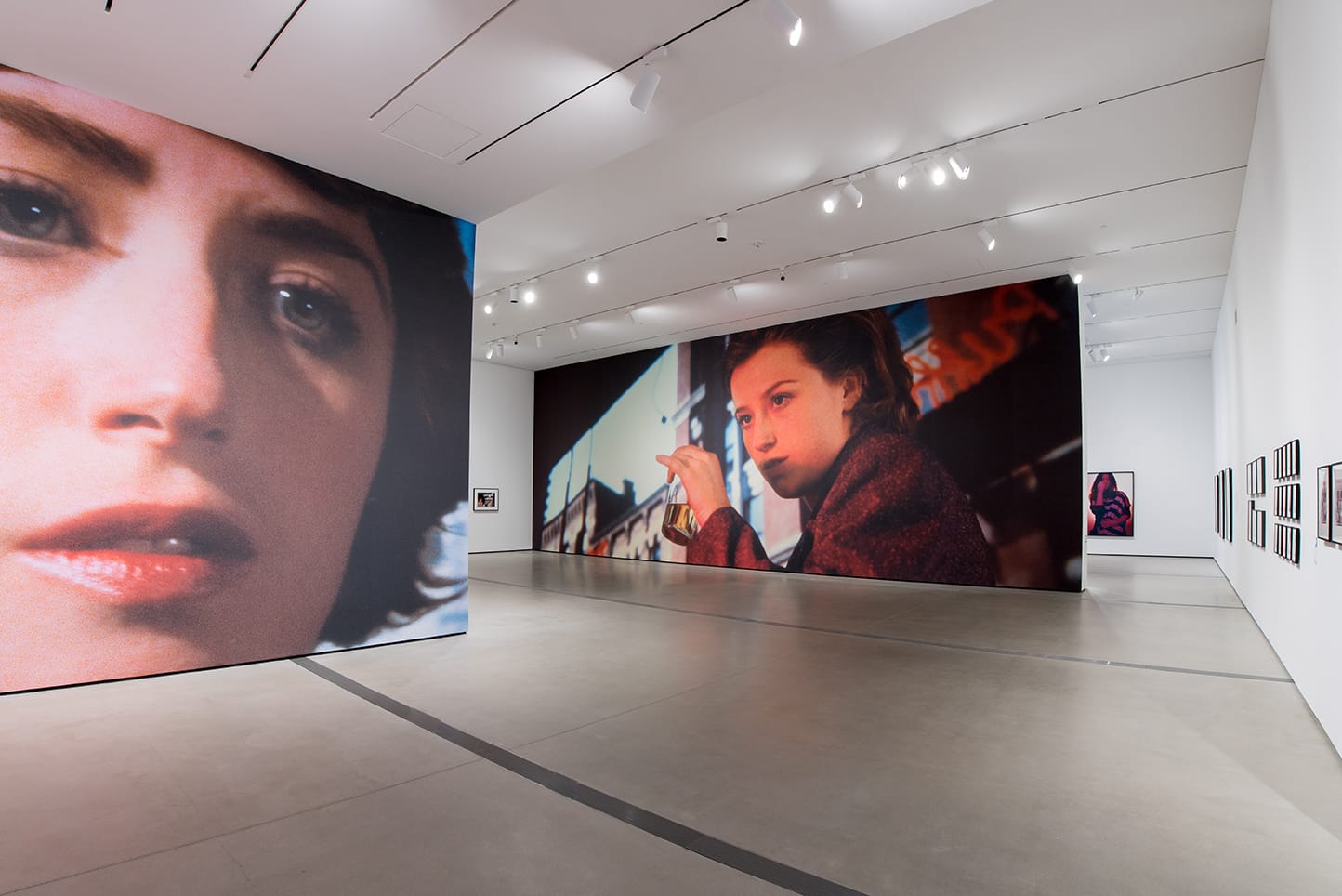 Installation Image of Cindy Sherman: Imitation of Life. Photo by Ben Gibbs, courtesy of The Broad