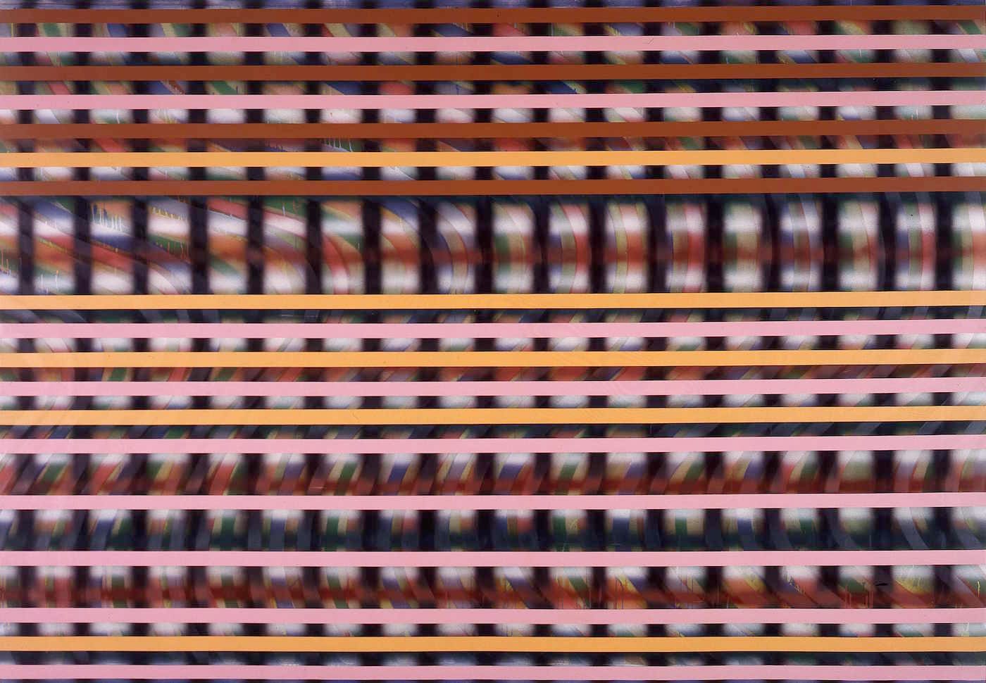 Sean Scully, "Shadow" (1970) (© Sean Scully; courtesy Cheim & Read, New York)