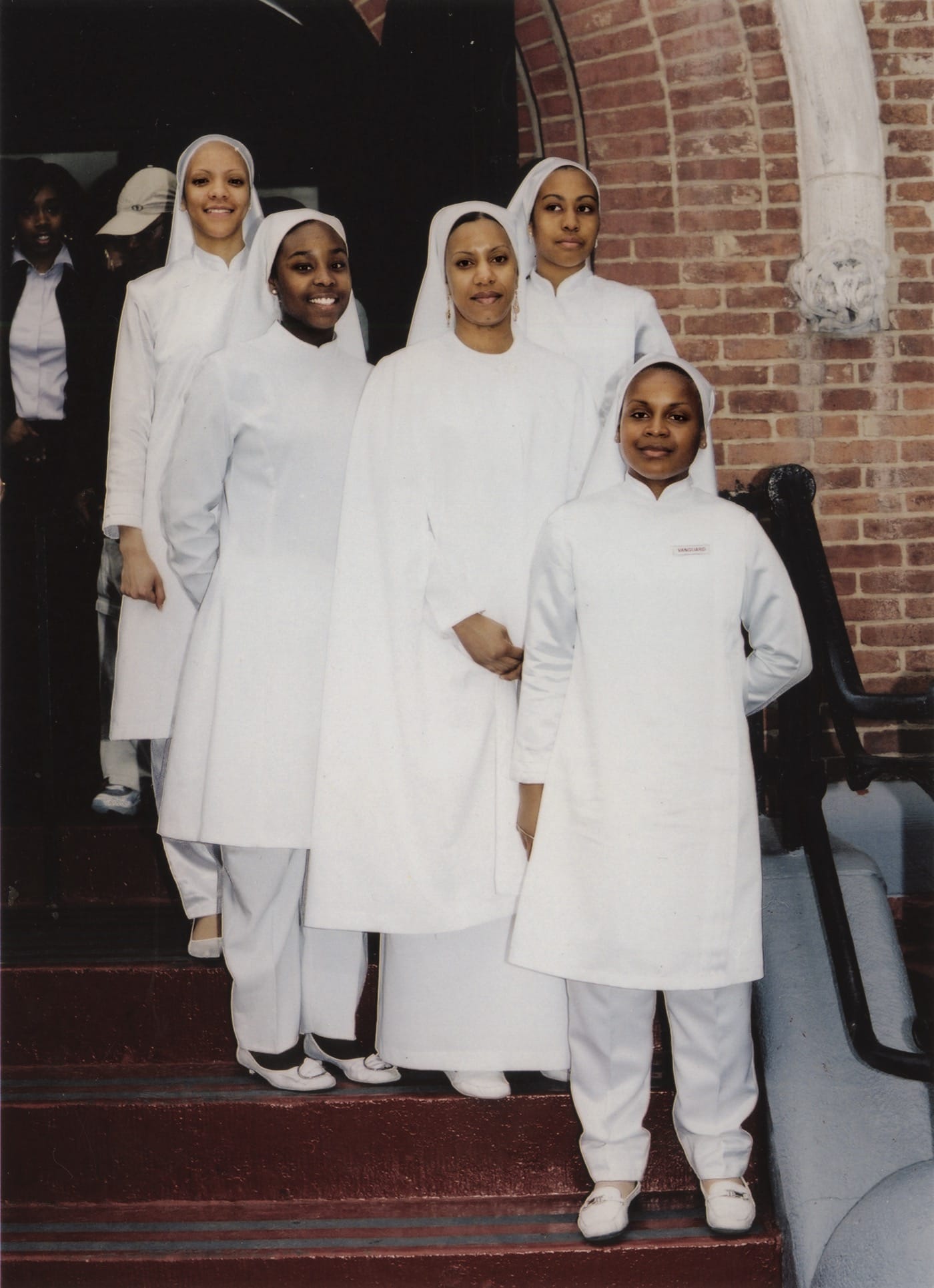 Jamel Shabazz, “Muslim Girls Training and General Civilization Class, Harlem, New York” (2010)