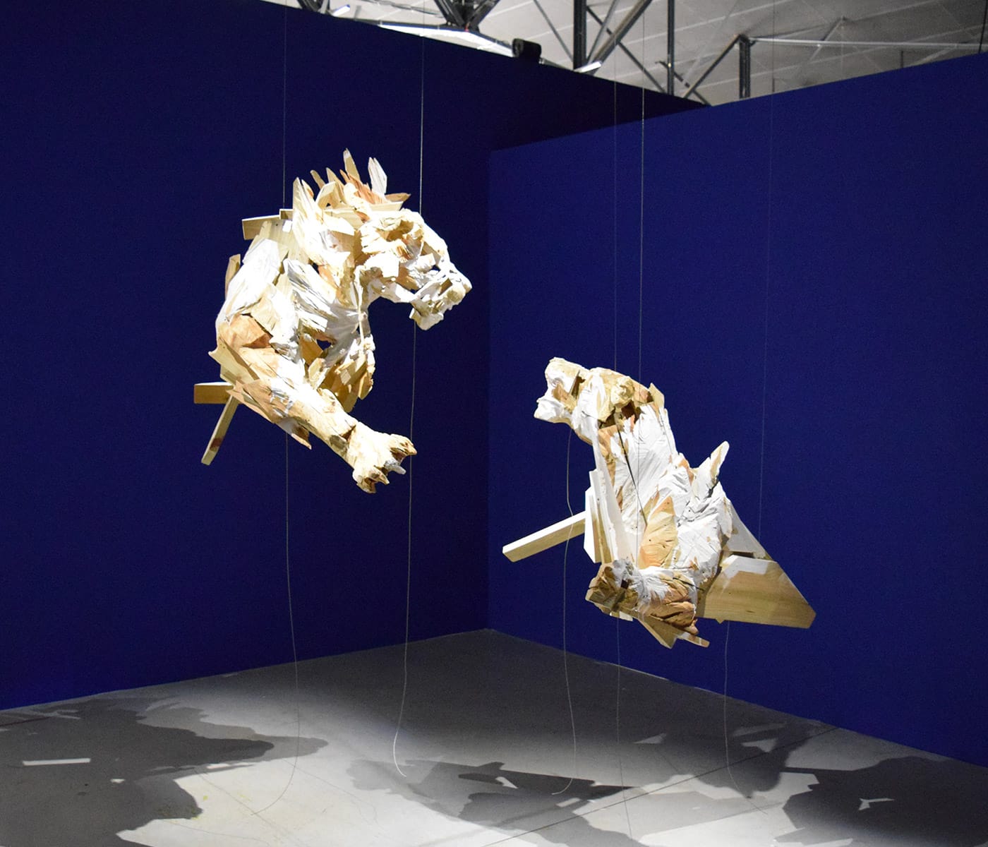 Wim Botha, "A Thousand Things part 15" (2012), treated pine, acrylic enamel paint; Collection Blachère