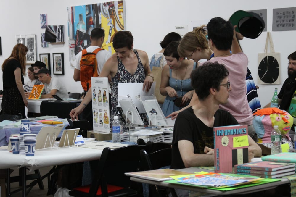 Bushwick Art Book and Zine Fair 2015 (photo courtesy Blonde Art Books)