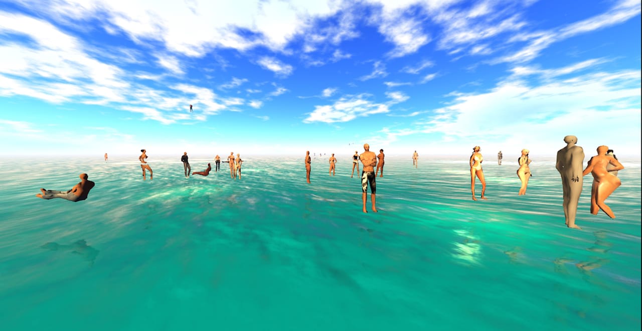 Julius Redillas, screen still from "Beach," (2015). All images courtesy the artist.