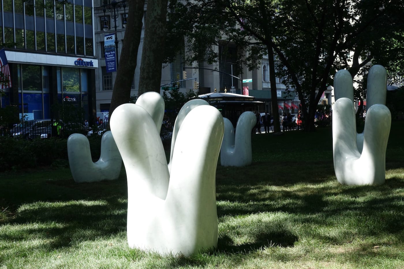 The Language of Things in City Hall Park
