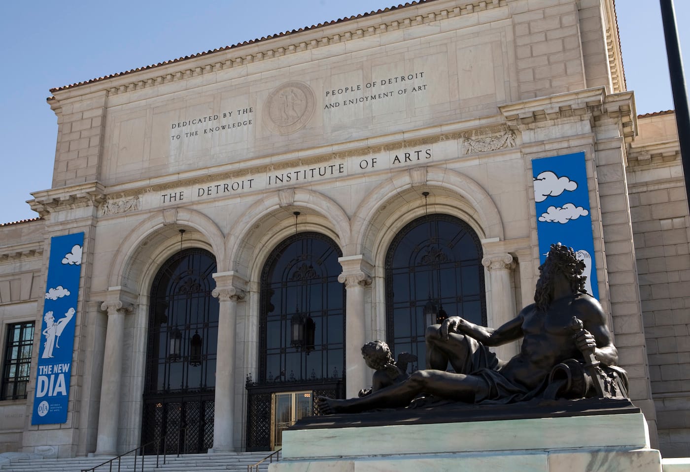 The exterior of the Detroit Institute of Arts (all images courtesy the Detroit Institute of Arts)