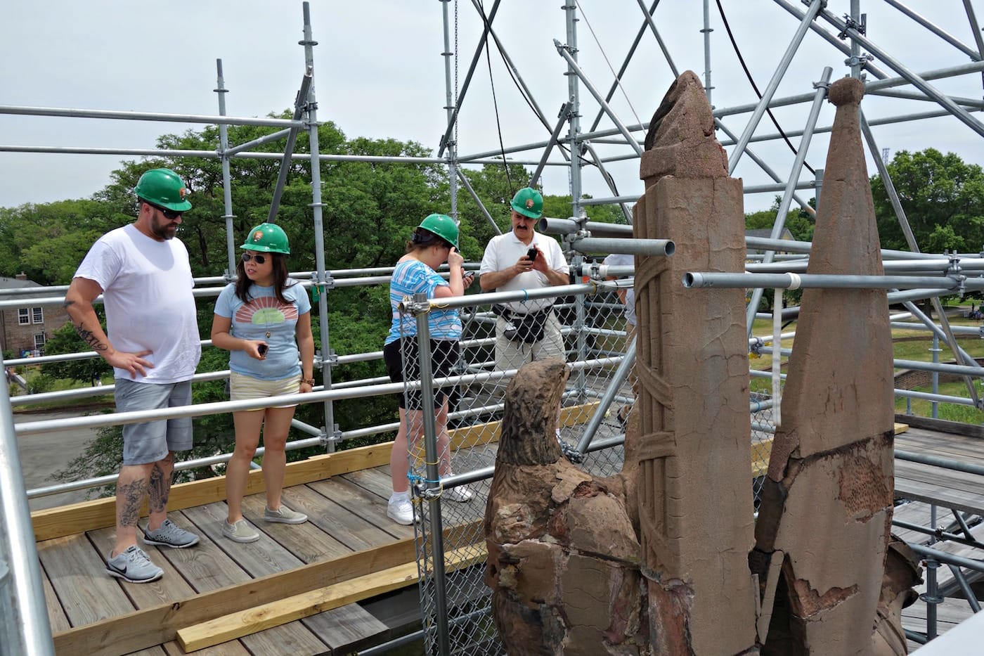 The eagle on Fort Jay, Governors Island