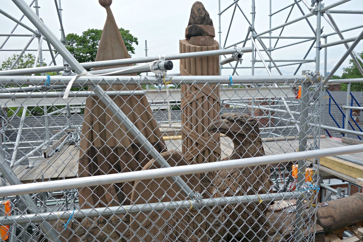 The eagle on Fort Jay, Governors Island