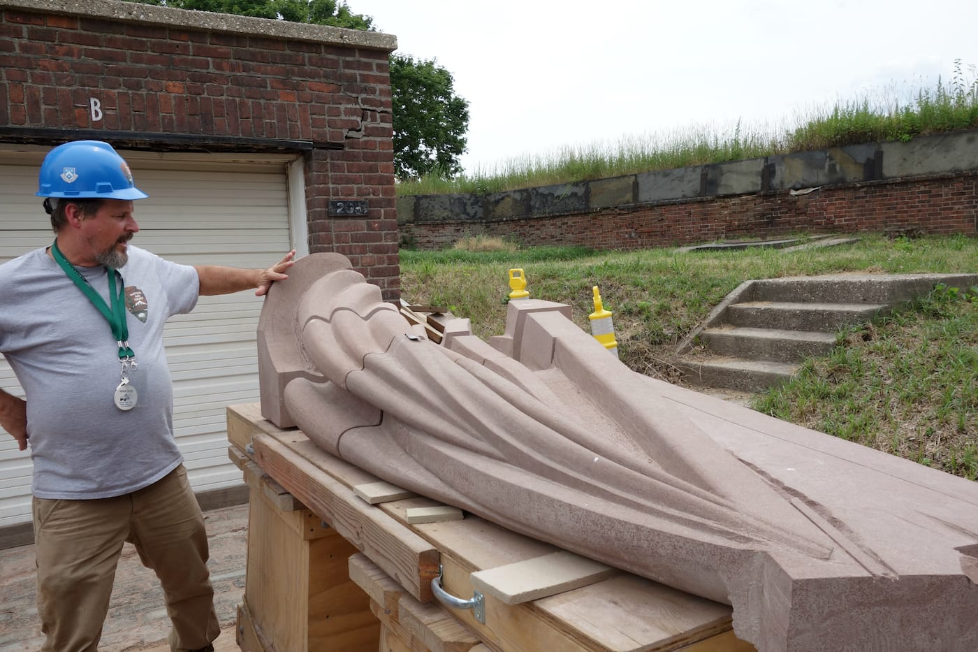 The eagle on Fort Jay, Governors Island