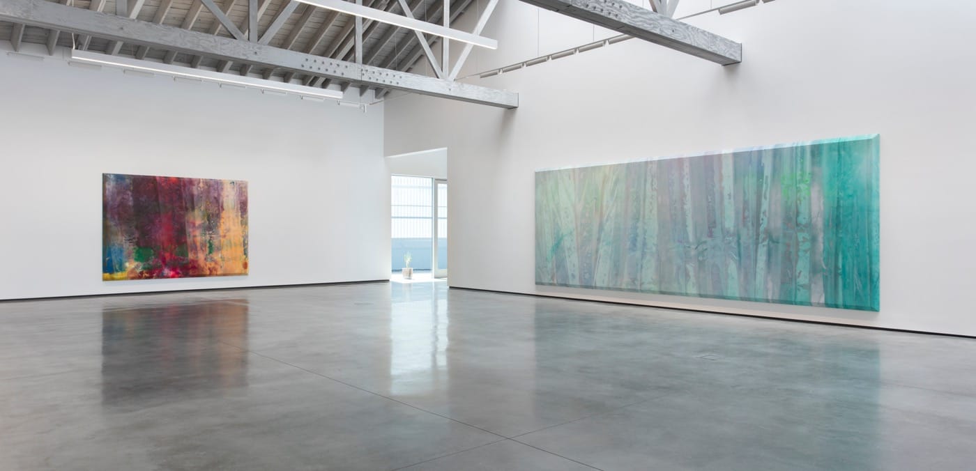 Installation view of Green April. All images courtesy of David Kordansky Gallery (Photograph by Brian Forrest)