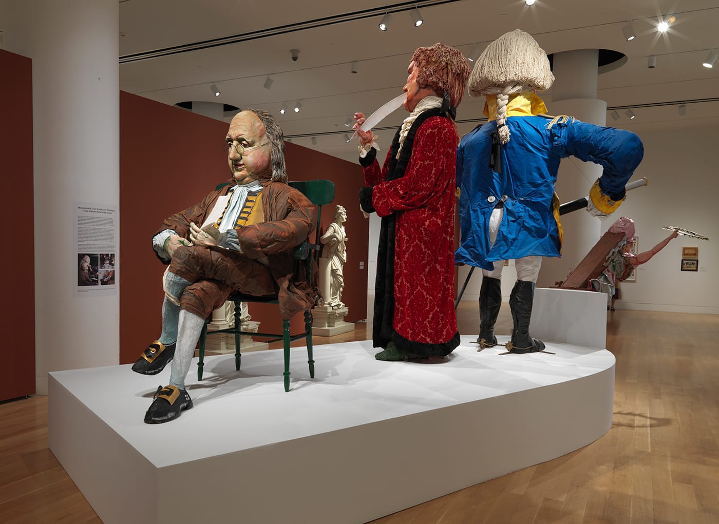 Red Grooms' "Philadelphia Cornucopia" (1982), mixed media environment (image courtesy Pennsylvania Academy of Fine Arts) (click to enlarge)