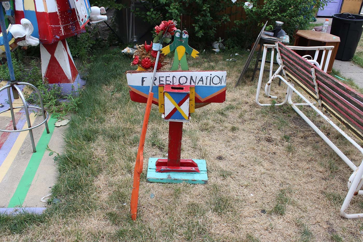 Hamtramck Disneyland, detail view.